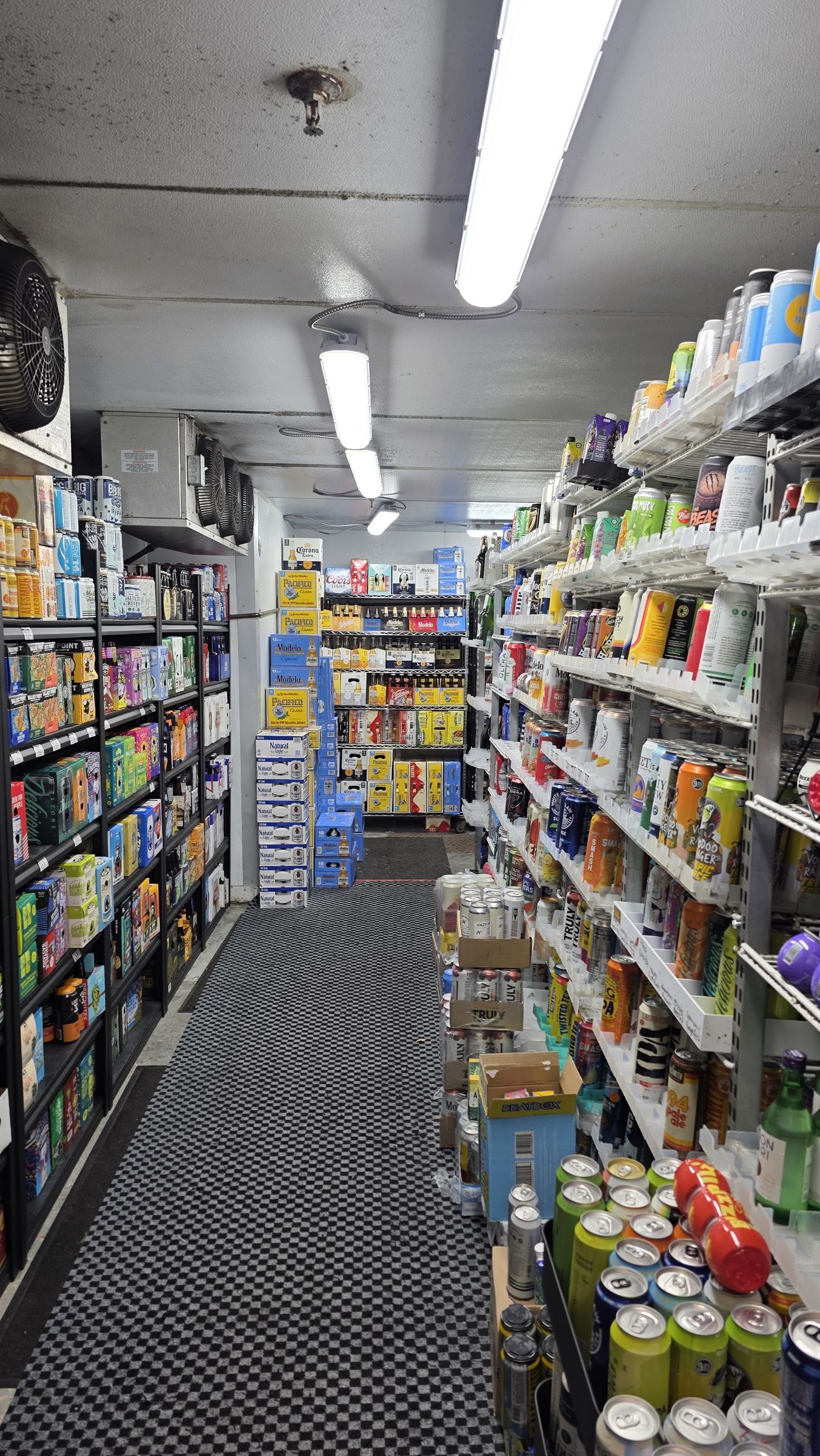 Well-stocked aisles